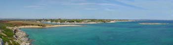 Panoramica dalla torretta di Ognina