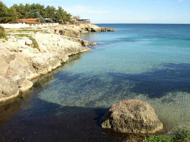 Insenatura spiaggetta.